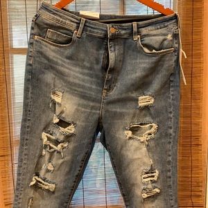 Skinny ankle length jeans